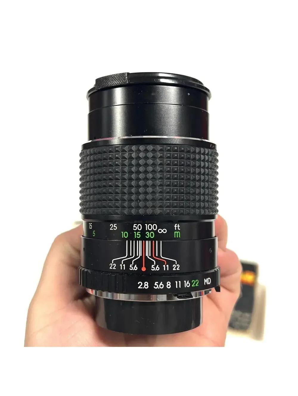 Super Albinar auto 1:2.8 f=135 52 coated 831189 13528 minolta MD Camera Lens VTG